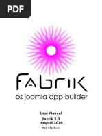 Download Fabrik User Manual 2 0 by opnix2 SN38585180 doc pdf