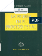LA PRUEBA en El Proceso Penal-Palacios PDF