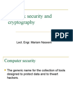 Network Security and Cryptography: Lect. Engr. Mariam Naseem