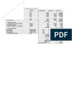 Ejemplo Modelo de ANÁLISIS DE COSTOS Y PRESUPUESTO Trabajo Encargado N°1