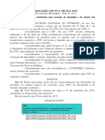 Resolu o Cnp 06.70 Tabela Corre o Densidade