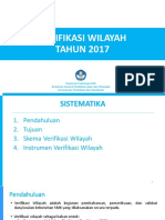 Konsep Verifikasi Wilayah 2017