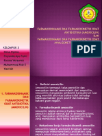 Farmakodinamik Dan Farmakokinetik Obat Antibiotika (Amoxicilin)