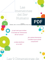 Dimensiones Del Ser Humano