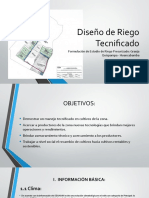 Diseño de Riego Tecnificado