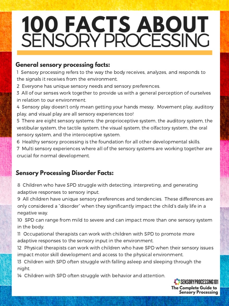 Understanding Sensory Processing Basics | PDF | Sensory Processing ...