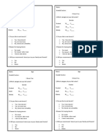 Business Plan Questionnaire