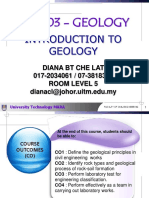 Geology Chapter 1