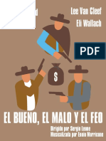 Clint Eastwood Lee Van Cleef Eli Wallach: El Bueno, El Malo Y El Feo