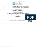 Certificates C Program