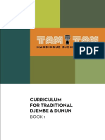 Curriculum For Traditional Djembe & Dunun