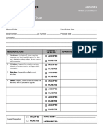 3M Fall Pro Inspection Checklist Logs