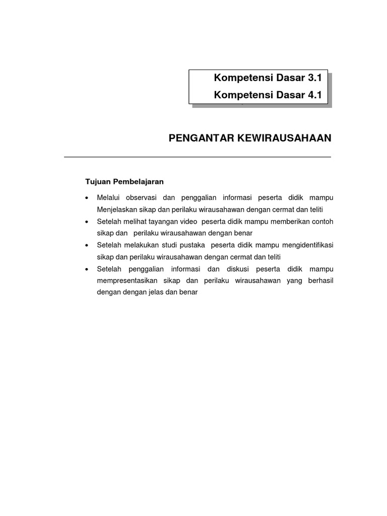 MATERI PKK KELAS XI SEMESTER GANJIL 1 Modul Pengantar