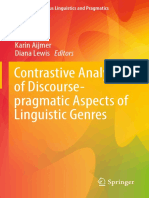 Contrastive Analysis of Discourse