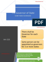 Governor of A State