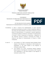 POJK No 33 - BOD and BOC PDF