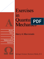 (Reidel Texts in the Mathematical Sciences 2) Harry A. Mavromatis (auth.)-Exercises in Quantum Mechanics_ A Collection of Illustrative Problems and Their Solutions-Springer .pdf