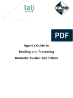 Agents Guide to Booking Russian Rail Tickets