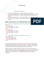 Grid Classes: .Col-.Col-Sm - .Col-Md - .Col-Lg - .Col-Xl