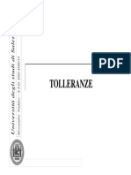 6 Catene Di Tolleranze e Allocazione B&Amp W