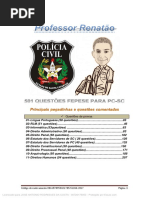 526 Questoes - Fepese - POLÍCIA CIVIL