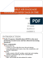 E-Commerce Traceable Air Baggage System On Rfid Tags in The Airport