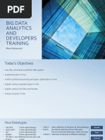 Big Data Analytics and Developers Training Session 10