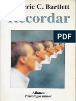 Bartlett, F. RECORDAR PDF