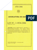 Legajo Ley I-0536-2006