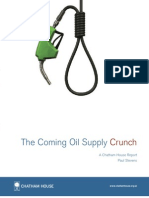 The Coming Oil Supply: Crunch