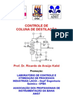 Controle de Coluna de Destilacao