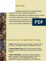 Marketing Strategy Fundamentals and Components
