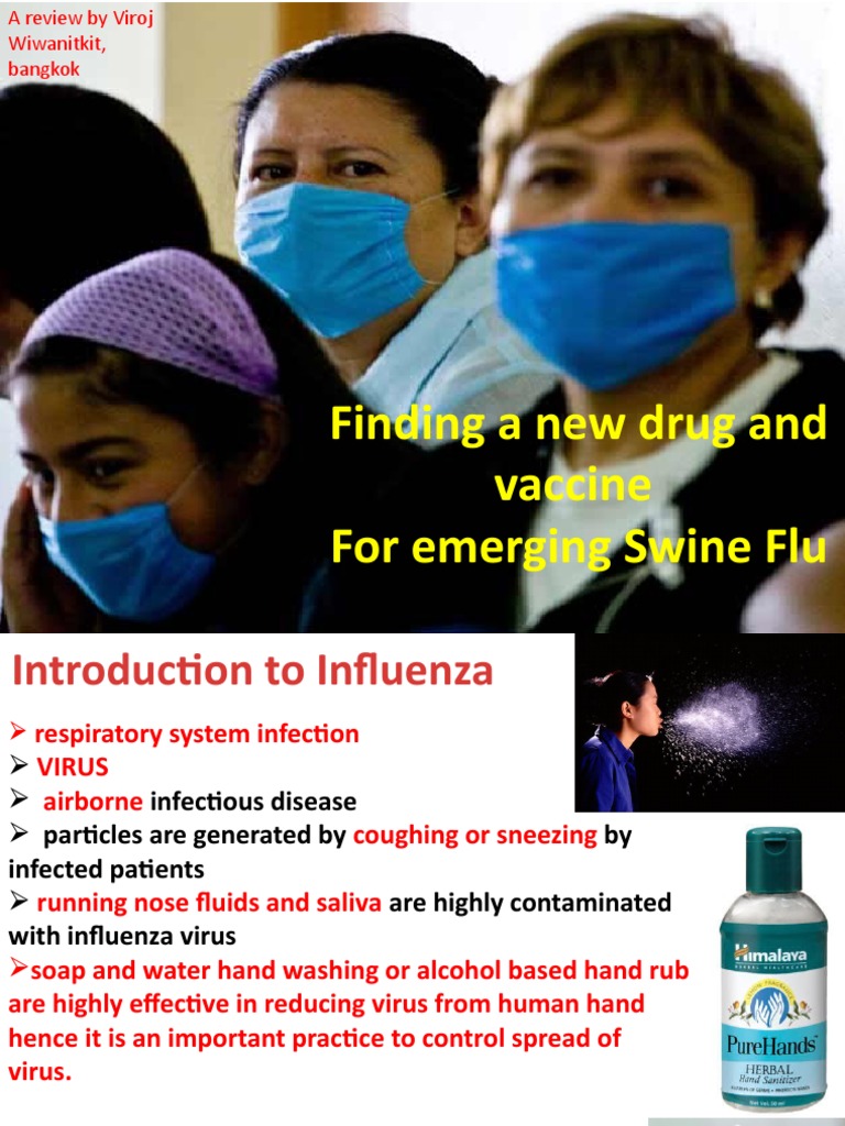 Finding A New Drug and Vaccine For Emerging Swine Flu | PDF | Influenza ...