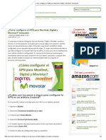 ¿Cómo Configurar El APN para Movilnet, Digitel y Movistar - Venezuela PDF