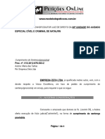 Bloqueio - BacenJud - Pedido de redução a termo penhora.doc