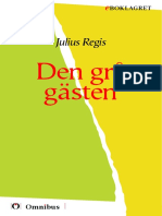 Julius Regis - Den Grå Gästen (Prosa) (1a Tryckta Utgåva 1922, Senaste Tryckta Utgåva 1941, 340 S.)