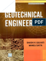 Geotechnical Engineering by Gulhatti and Dutta