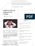 Cinco Formas de Evadir El Filtro de Internet en El Trabajo - Oye Juanjo!