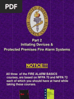 Initiating Devices & Protected Premises Fire Alarm Systems