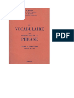 Du Vocabulaire À La Construction de La Phrase CE PDF