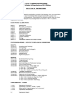 2018 Total Exams - Geological