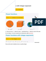 Pre Calculus Math Part 2 Power Functions