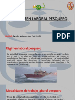 Regimen Laboral Pesquero