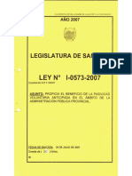 Legajo Ley I-0573-2007