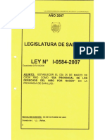 Legajo Ley I-0584-2007