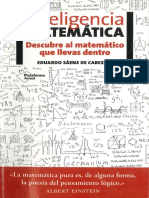 Inteligencia Matemática - Eduardo Sáenz