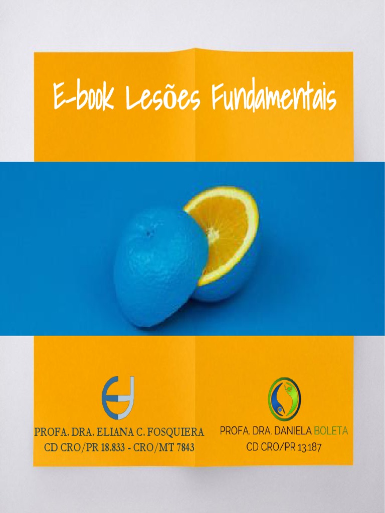 Livreto De Lesões Fundamentais Pdf Odontologia Boca