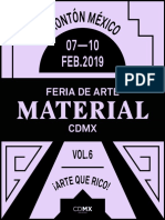 Material Art Fair 2019 Esp