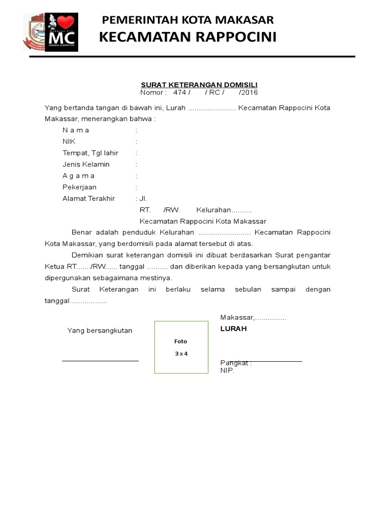 Surat Keterangan Domisili Docx Menurut Juknis PPDB TK SD SMP SMA SMK Tahun Pelajaran 2021 2022 bahwa syarat usia wajib dibuktikan dengan akta kelahiran atau surat keterangan lahir.