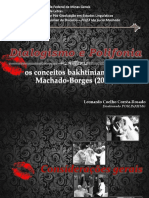 Dialogismo e Polifonia Em MACHADO-BORGES (2003)